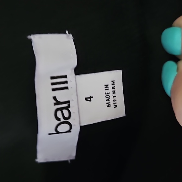 NWT Bar lll size 4 dress pants with stripes on the side - Picture 4 of 5